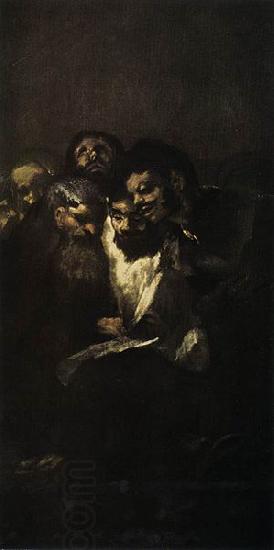Francisco de Goya Reading China oil painting art